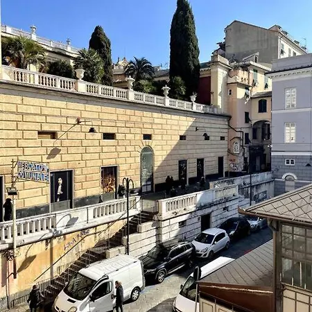 Overlooking The Porto Antico Of Apartment Genoa