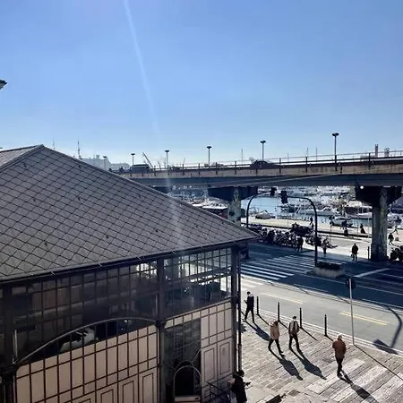 Overlooking The Porto Antico Of * Genoa