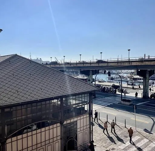 Overlooking The Porto Antico Of * Genua